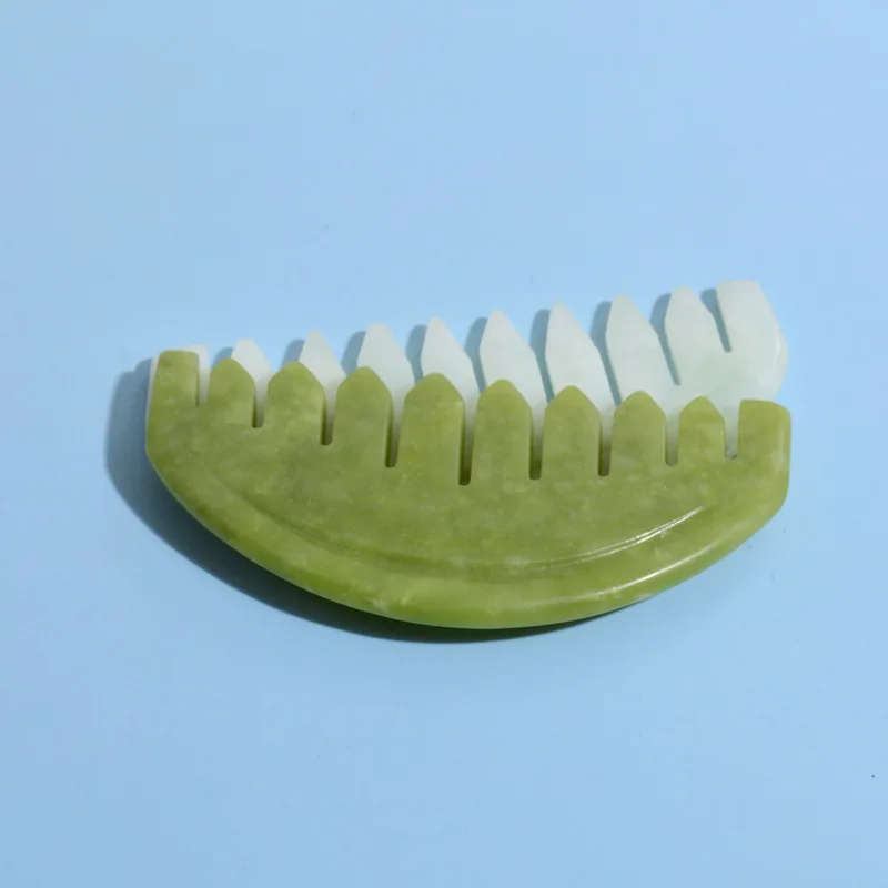 Скребок для гуаши натуральный камень искусственная расческа инструмент