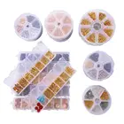 Застежки-лобстеры из сплава компл.упак. пробы, открытые соединительные кольца, удлиненная цепочка для хвоста, аксессуары в коробке для самостоятельного изготовления ожерелья, ювелирных изделий