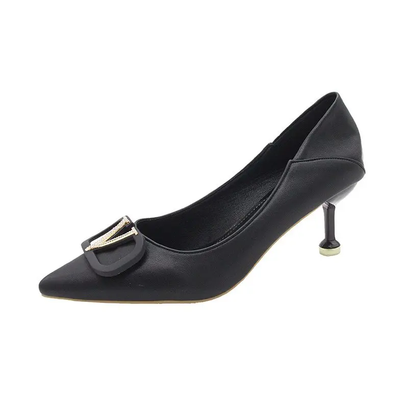 

Woman Shoes Lady Casual Flock Ladies Shoes Women Pointed Toe Slip On Boat Shoes Chaussures Femme Low Heel Shoes Sapato Feminino