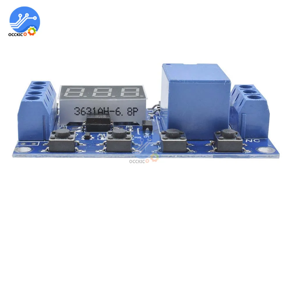 Микро USB DC 5V Реле светодиодный цифровой дисплей высокая точность цикла реле