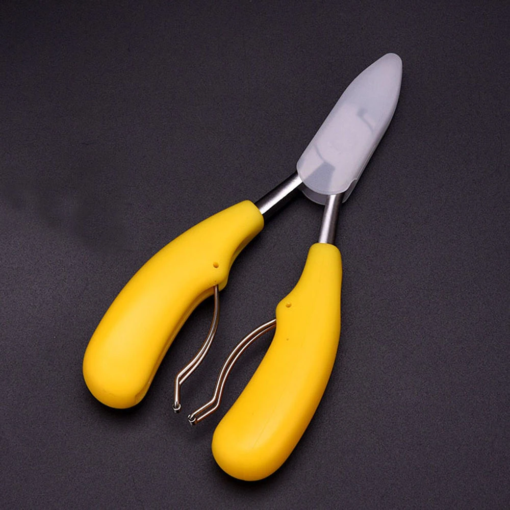 

1Pcs Rubber Handle Spring Stainless Steel Nail Art Cuticle Care Cutter Nippers Clipper Manicure Nail Cutter Tool