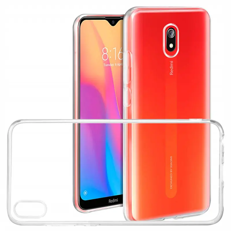 Luxury Crystal Cases for Xiaomi Redmi 8 redmi8 Back soft Phone Case funda Clear Silicone TPU 8A A Coque Cover |