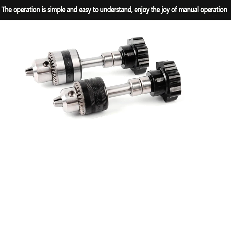 

Mini Hand Drill with Keyless Chuck Woodworking Drilling Hand Drill Rotary Tools HSS Twist Drill