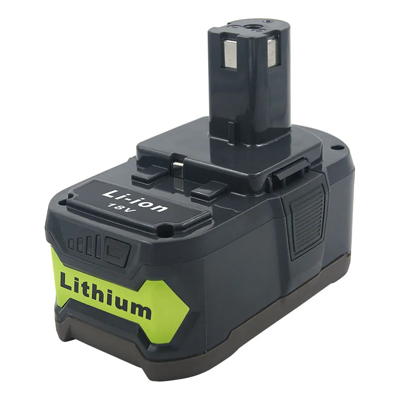18 в 6,0 Ач для Ryobi RB18L50 ONE+ литий-ионный Батарея P108 RB18L40 RB18L25 RB18L15 P107 P122 P104 P105 с Светодиодный индикатор