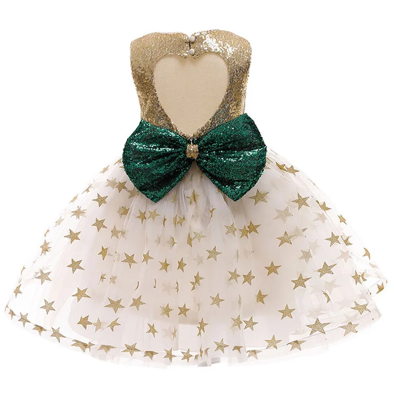 

Kids Children Girls Unicorn Bow Princess Dress Party Performance Costumes Gift