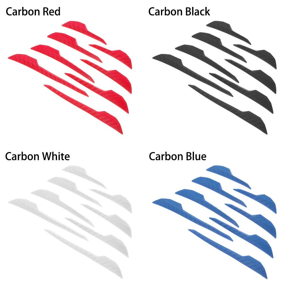 8 шт. универсальный передний бампер из углеродного волокна | Автомобили и