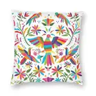 Красочный мексиканский чехол для подушки Otomi, чехол для дивана с народной текстурой, современный чехол для подушки, чехол для автомобиля, украшение для дома