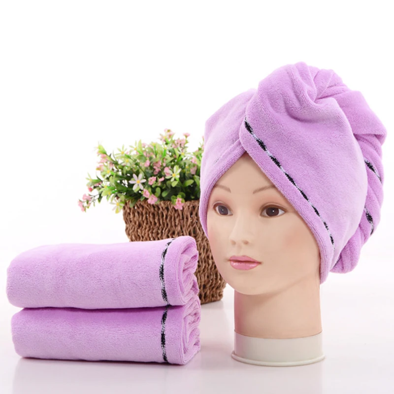 Микрофибра банное Полотенца сухих волос быстрое высыхание Lady Bath мягких быстрой