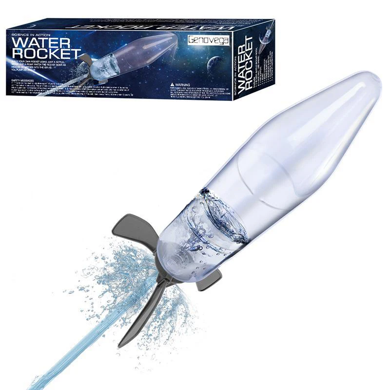 Juguete de lanzamiento de cohete de agua pulverizada para ni&ntilde;os, juguetes deportivos, lanzador de cohete Pop Up, rompecabezas de deporte al aire libre, juguete de ciencia para ni&ntilde;os, regalos para ni&ntilde;os-2