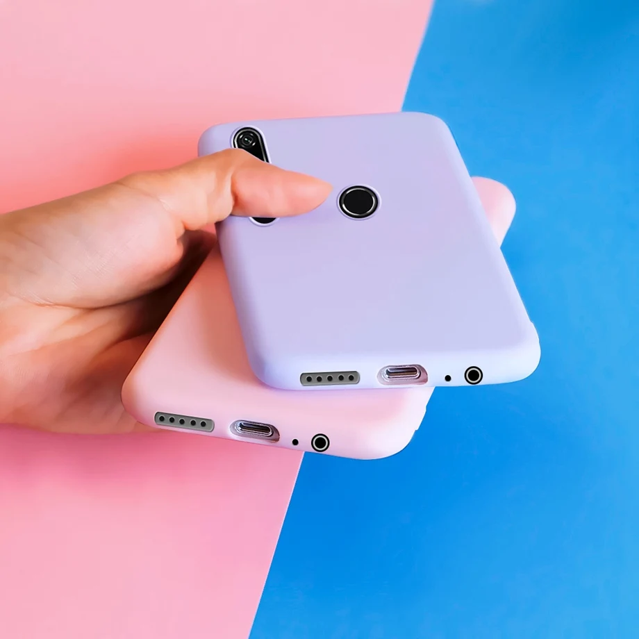 Чехол для Huawei Honor 9X STK-LX1, Honor 9x premium, 9 X, Honor 9X глобальная версия, 6,59 дюйма, задняя крышка из ТПУ карамельного цвета (art.: 3a39399f853) - 3a39399f853