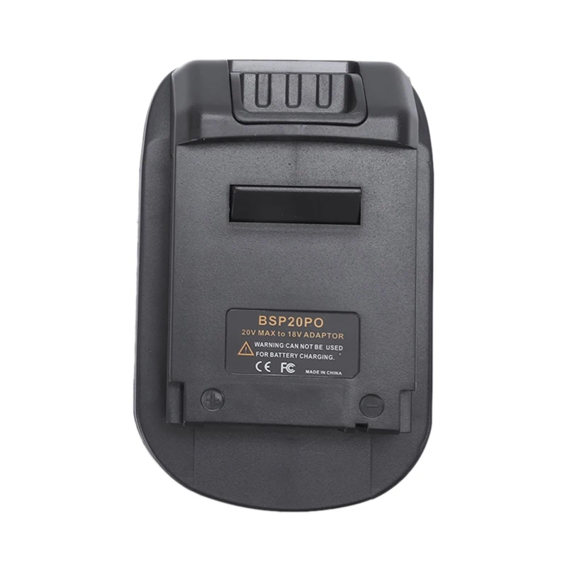 Регулируемый адаптер для аккумулятора от 20 в до 18 Black Decker/Stanley/Porter Cable кабеля