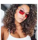 2021 квадратные высококачественные солнцезащитные очки в металлической оправе для вождения, женские модные роскошные Брендовые мужские очки UV400