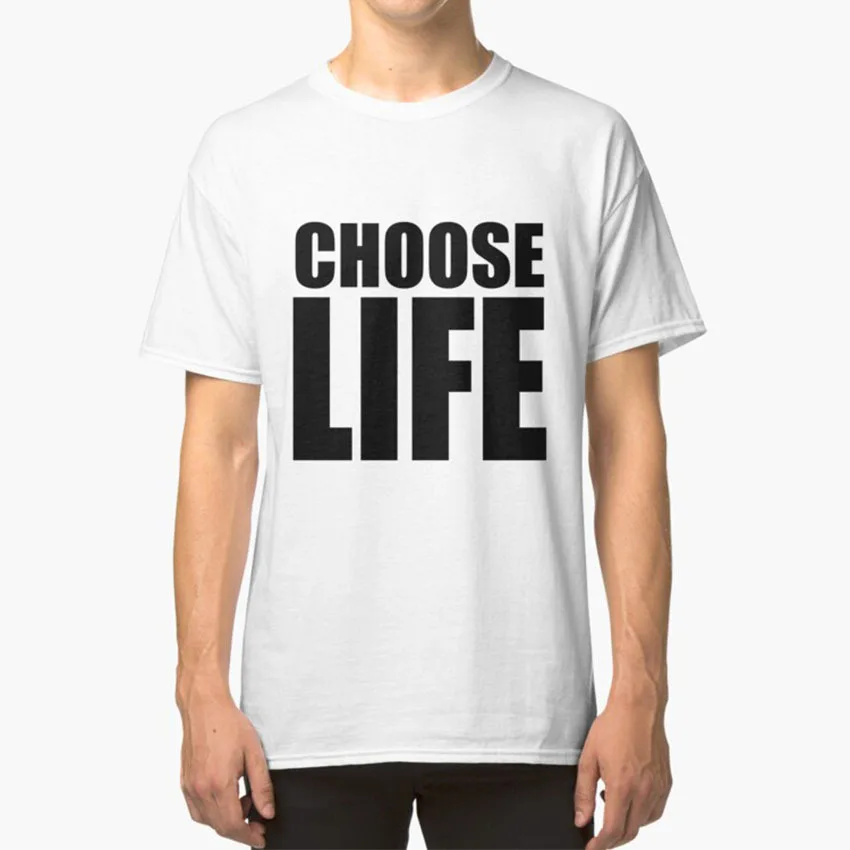 Выбирайте Life-Wham! Футболка Wham Choose Life Mtv George Michael Ridgeley Music Classic | Мужская одежда