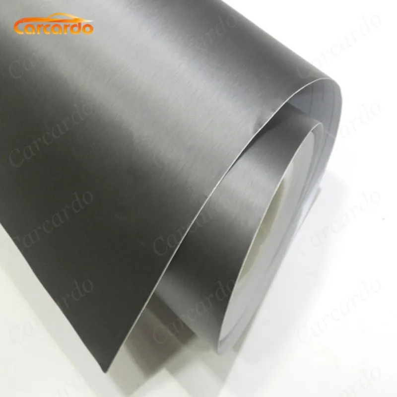 Carcardo 50 X 200CM Aluminum Brush Vinyl Film Car Sticker Aluminium Wrap For Auto | Автомобили и мотоциклы