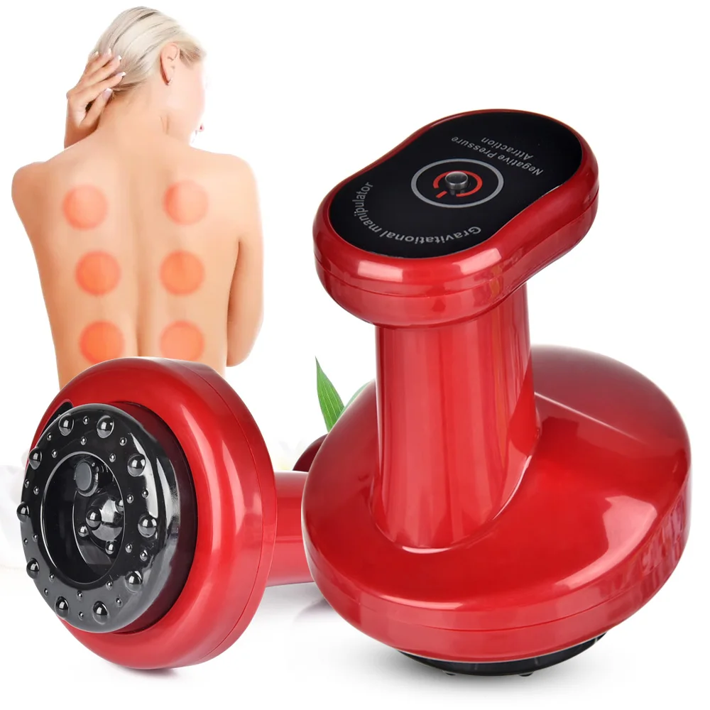 

Electric Vacuum Cupping Body Massager Suction Scraping Scraping Acupoint Detoxifies Guasha Therapy Physiotherapy