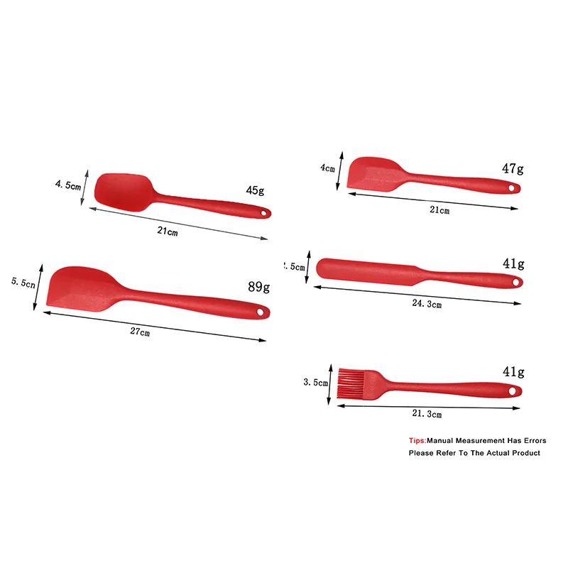 ONEUP 6 шт./компл. инструменты для тортов силиконовые антипригарные кухонные