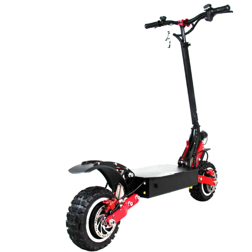 Внедорожник 11 дюймов 4000 Вт для взрослых двухколесный мобильный скутер