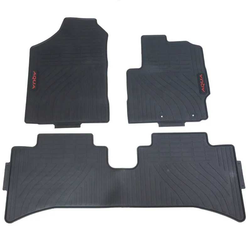 

Car Floor Mats for Toyota Prius C AQUA Right Hand Drive RHD Special No Odor Front and Rear Carpets Waterproof Rubber