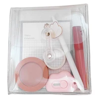 portable clear makeup bag organizer storage pouch travel cosmetics toiletries for ladies outdoor makeup accessories