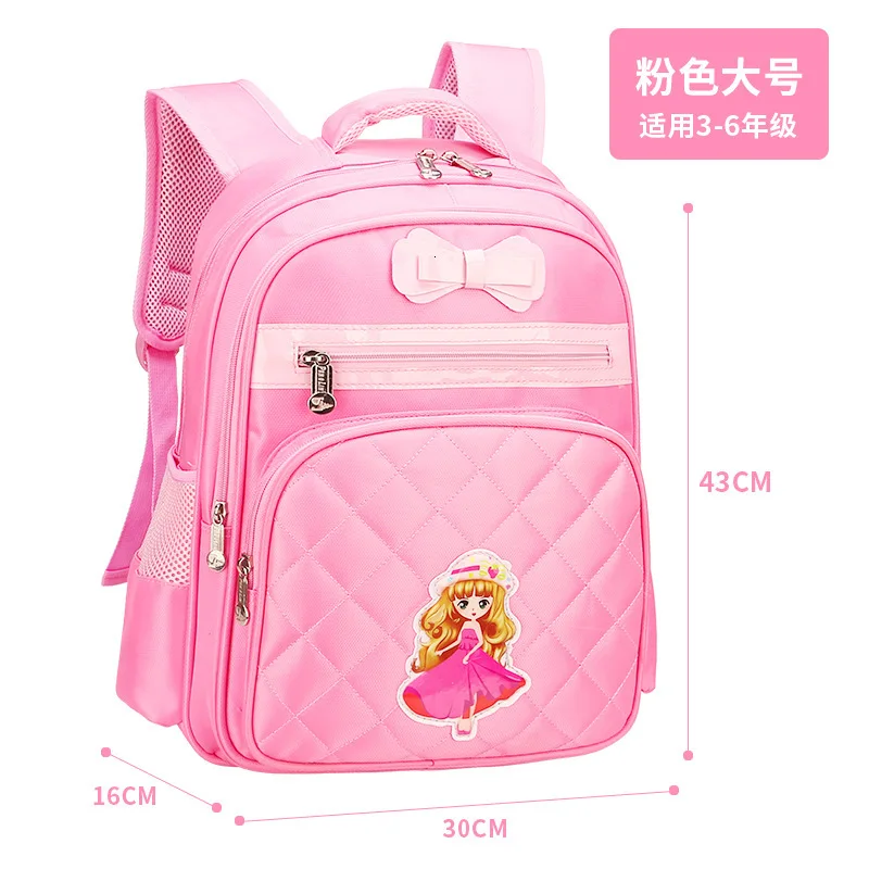 Children School bags Girls Primary Backpack Kids Orthopedic school backpcak princess schoolbags kids mochilas escolar infantil