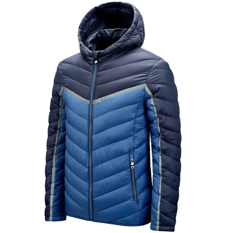 FOCUSFIT Winter Men Down Coat 2021 Coat Ultralight Sleeveless Puffer Vest Zipper Jacket Ultra Thin Warm Lightweight Down Jacket