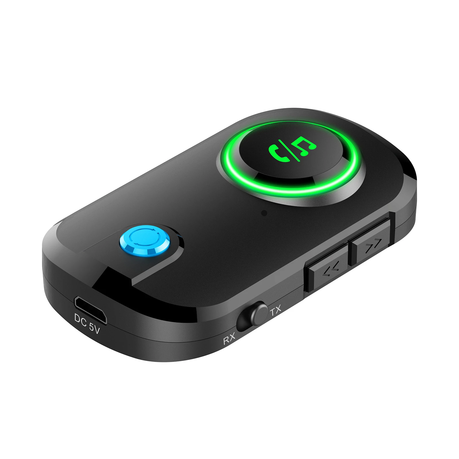 

Bluetooth Receiver Transmitter 2 In 1 Bluetooth Adapter HD Audio High-Quality Durable LED Light Two Modes Bluetooth Adapter