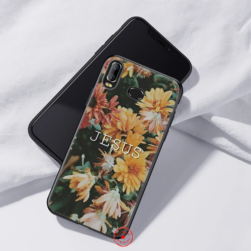 Библейский стих Иисуса мягкий для samsung Galaxy A50s A40s A30s A20s A10s чехол телефона из