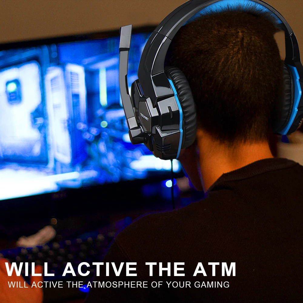 TeckNet игровая гарнитура наушники 3dstereo звук проводные с микрофоном для PS4 телефон