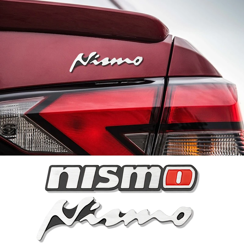 Автомобильная наклейка с эмблемой для Nissan Nismo логотип Almera Tiida Sunny QASHQAI MARCH LIVINA TEANA