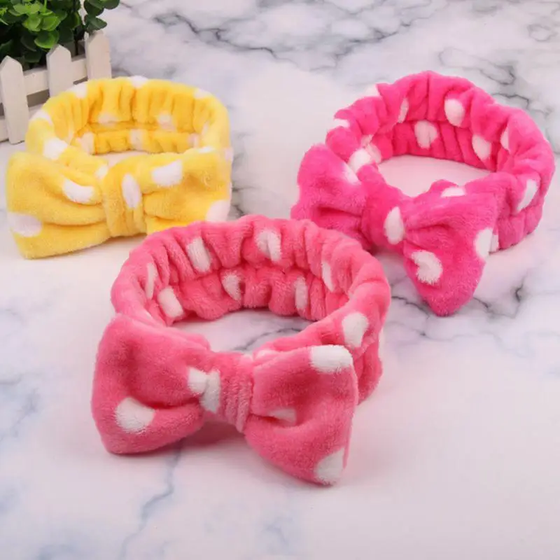 Красивый головной убор из кораллового флиса с кроличьими ушками для женщин и