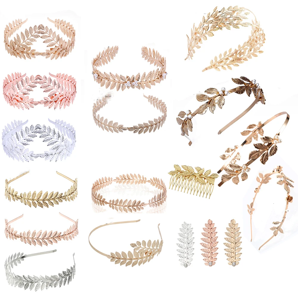 Женский обруч для волос с жемчугом свадебный аксессуар золотыми