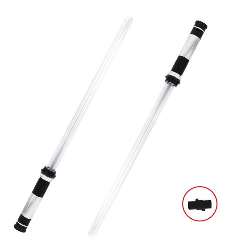 2 шт. мигающая светодиодная сабля светящийся лазер джедая двойной меч игрушки