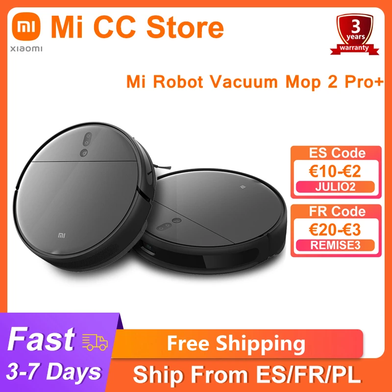 2021 Xiaomi Sweepping моющий робот пылесос 2 Pro + 3000Pa цикло 3D взьем 5200 мА/ч удаленное
