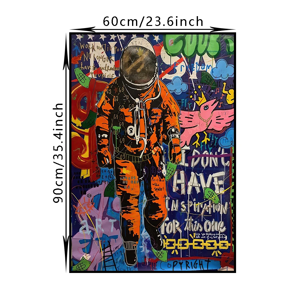 

Graffiti Style Decoration Mural Pop Art Picture Poster Canvas Painting Living Room Wall Art Prints for Modern Home Decor Cuadros