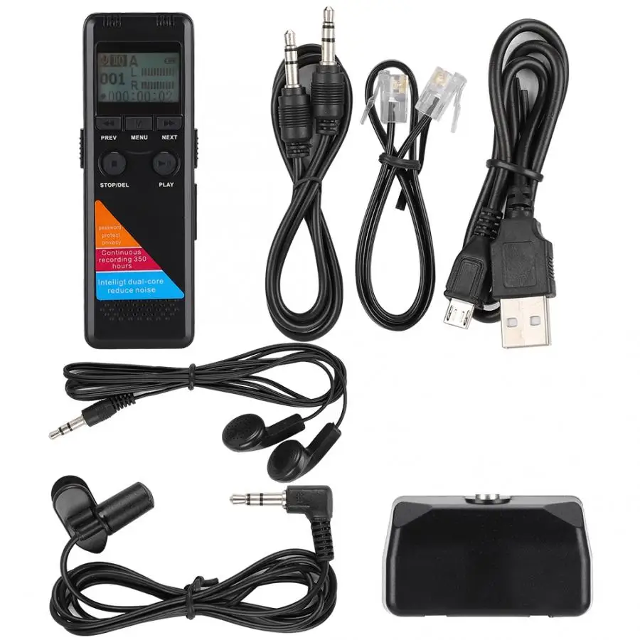 MP3 MP4 8GB 3 5 мм стерео ЖК экран портативный HD USB Аудио Диктофон Запись|Цифровые