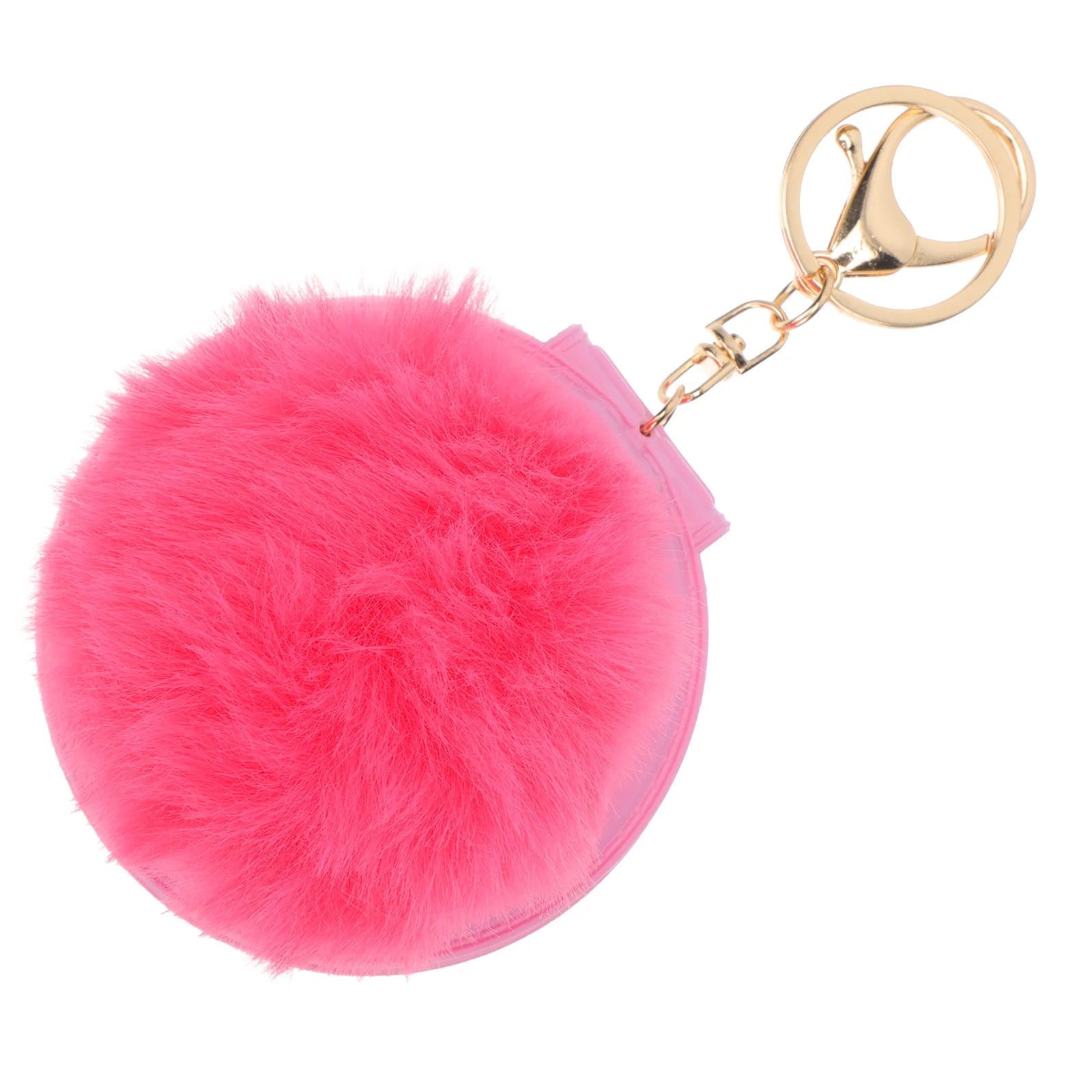 

Плюшевый брелок с помпоном для макияжа