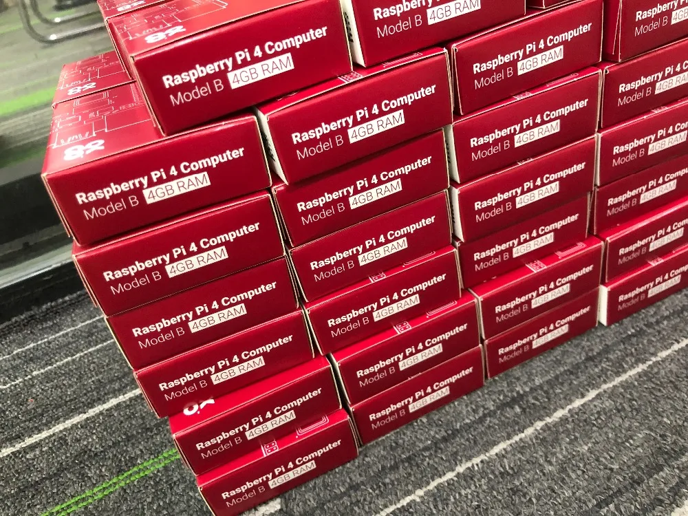 ShenzhenMaker Store Raspberry Pi 4 Модель B 1 Гб 2 Гб 4 Гб ОЗУ Тип C порт компьютер