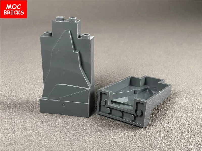 20 шт./лот Настенные блоки Iceberg Mountain светло голубой с блестками 2X4X6 подходит для