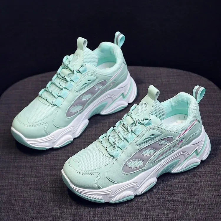 

Dad Shoes Women's 2020 New Autumn and Winter Women's Shoes Fashionable All-Match Flat Casual Sneakers Women's Shoes