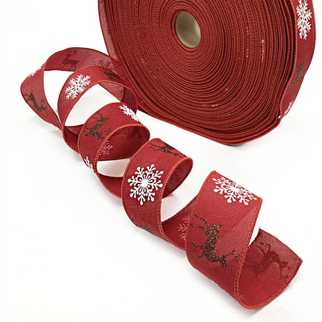 1 шт. разноцветный дизайн ручная работа Рождественская печать хлопковая