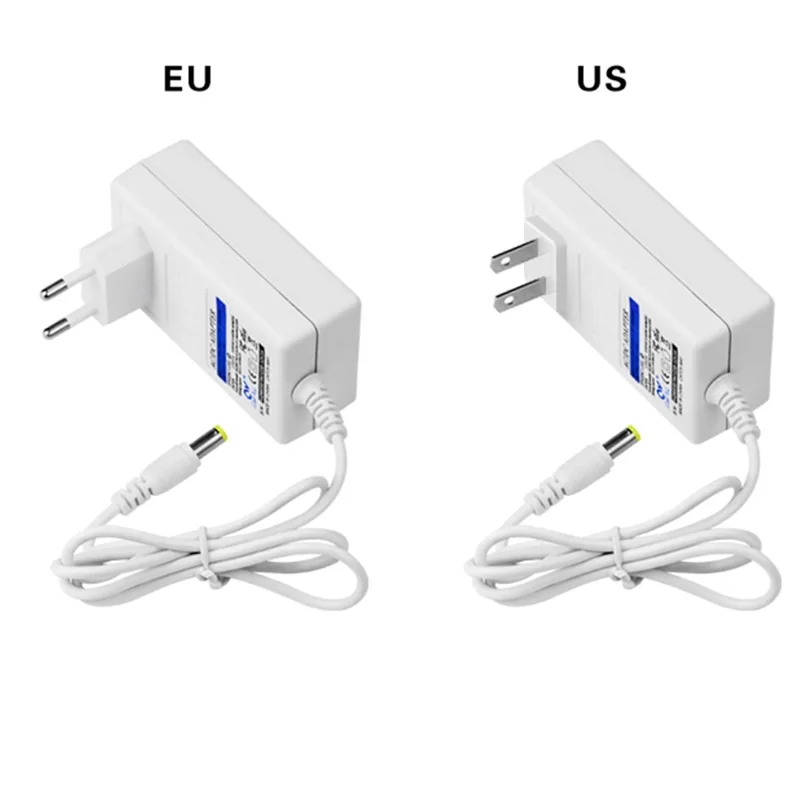 Адаптер питания AC110V/220V To DC12V 2A/3A 12 Вольт 5 5x2 1 мм белый корпус универсальный адаптер