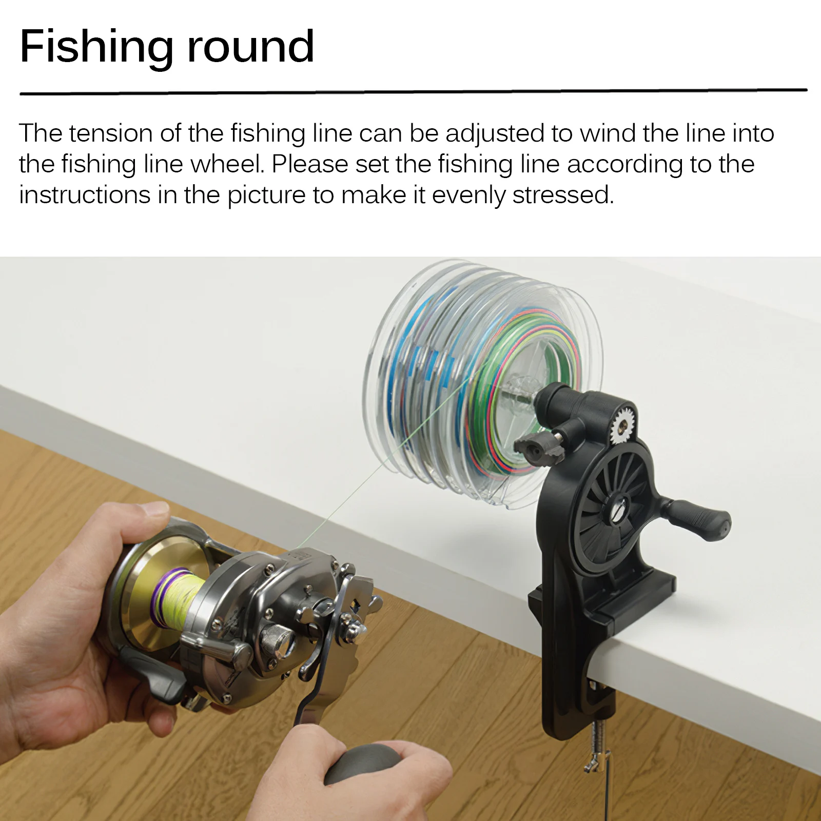

Multifunction Spooler Fishing Wire Winder Fishing Line Spooler Spooling Station System Machine Fishing Line Winder Fishing Tool