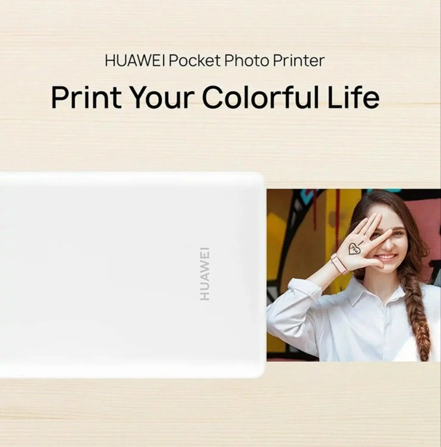 Карманный фотопринтер Huawei мини сделай сам фотопринтеры | Компьютеры и офис