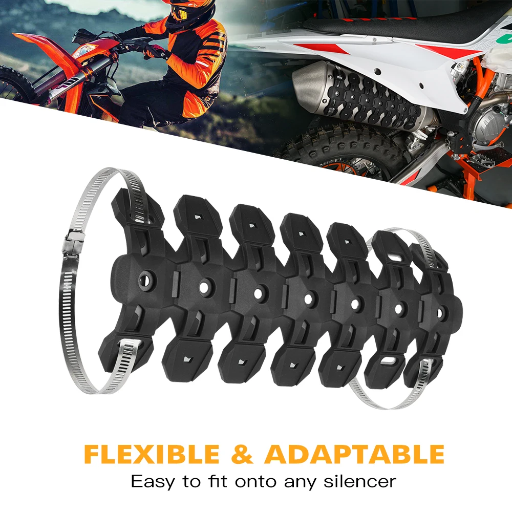 Тепловой экран для выхлопных газов мотоцикла защитный чехол глушителя HUSQVARNA HUSABERG