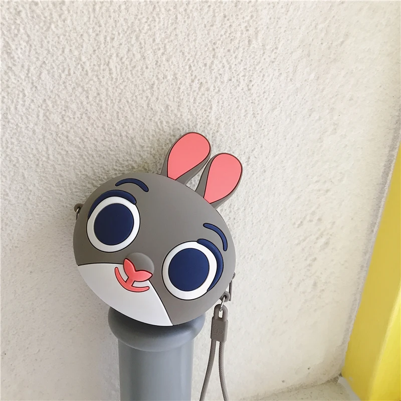 Q дядя модный мультяшный кролик Детский кошелек монетница маленькая сумка на