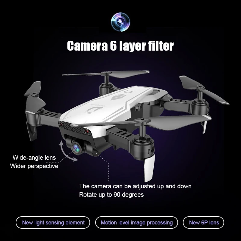X12S мини 4K камера Дрон режим удержания высоты RC Квадрокоптер WiFi FPV складной