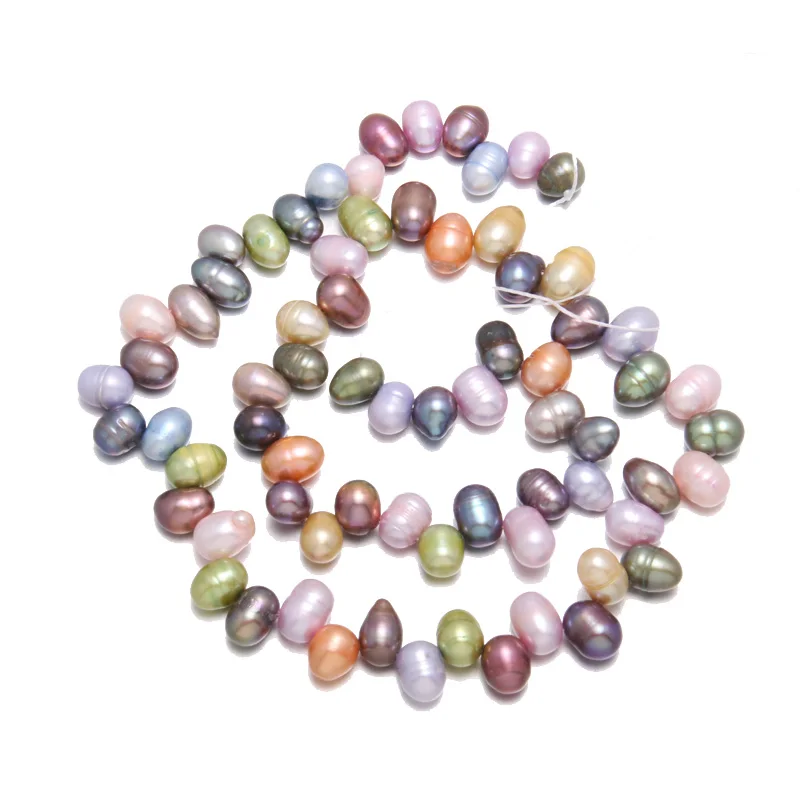 

Natural Freshwater Pearl Beads High Quality multicolor Loose Beads for DIY Women Necklace Bracelet Jewelry Making 6-7mm