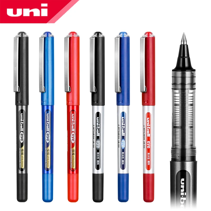 Uni Ball Signo UB 150 шариковая ручка с жидкими чернилами 0 5/0 38 мм 10 шт гелевая школьные
