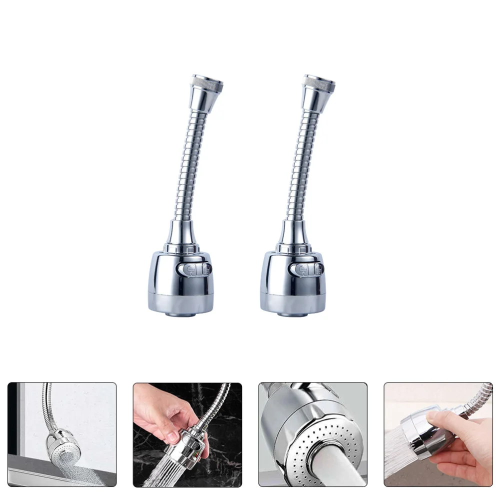 

2pcs Anti-Splash Head Multipurpose Tap Extender for Home Use