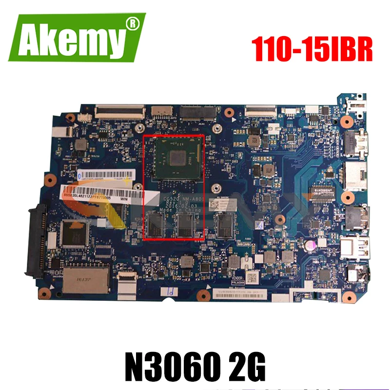 Akemy  Lenovo 110-15IBR CG520 NM-A801     N3060 2G   100%  OK